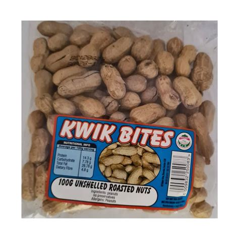 Kwik Bites Unshelled Roasted Nuts 100g Superb Hyper