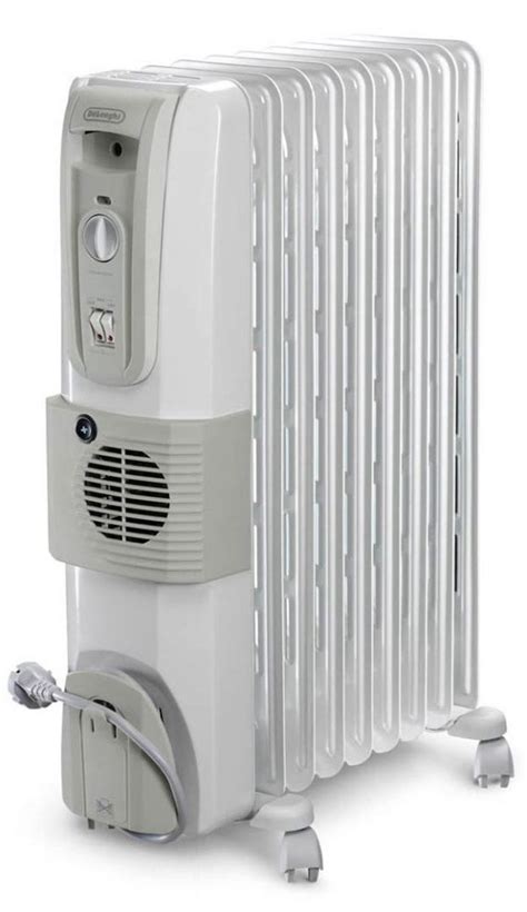 Delonghi Oil Heater 12 Fins 2500 Watt White KH771225 Al Gameya