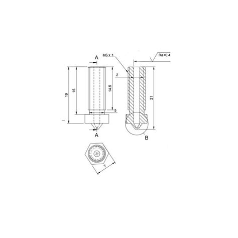 Trianglelab Buse En Acier Tremp Volcano De Mm I D Service