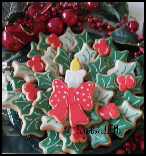 Christmas Wreath Cookie Platter By Sugarbakedjems Iced Sugar Cookies