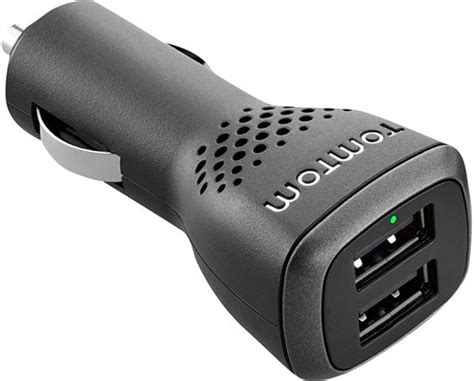 Tomtom High Speed Dual Car Charger 24a Per Port For All Tomtom Sat
