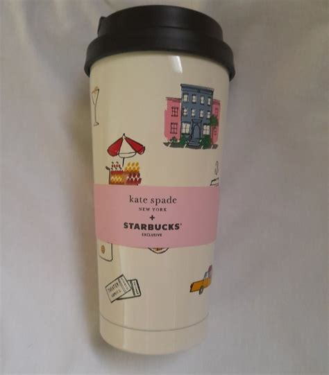 Starbucks X Kate Spade Stainless Steel Tumbler Furniture Home Living