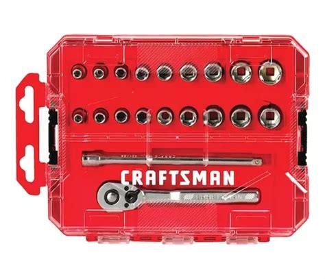 Juego De Dados Mecanicos Craftsman Pzs Std Y Mm Meses Sin Intereses