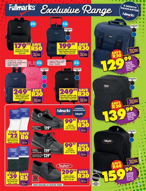 Shoprite Specials Back to School 2023 | Shoprite Catalogue | 2023