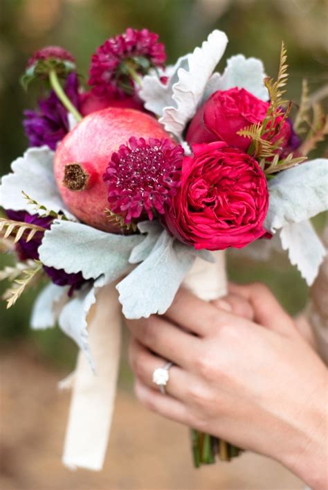 A Perfectly Pomegranate Occasion TopWeddingSites