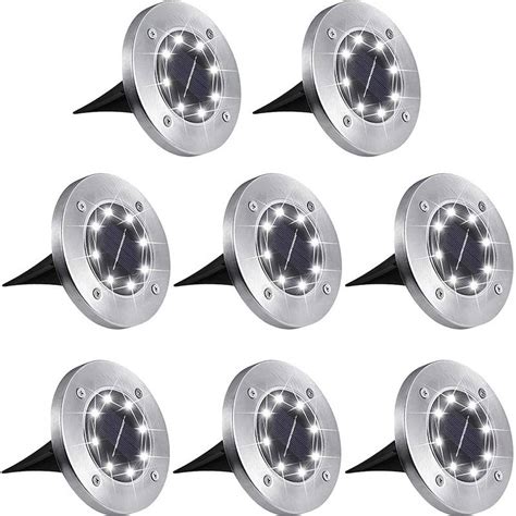 Solar Fence Lights Deck Lights Solar Powered Outdoor Temu