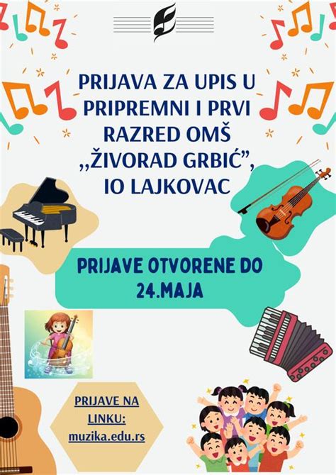 Upis U Muzi Ku Kolu Lajkovac Na Dlanu