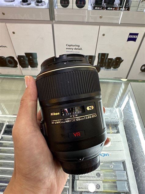 Nikon 105mm F2 8 G AFS VR MICRO LENS Photography Lens Kits On Carousell