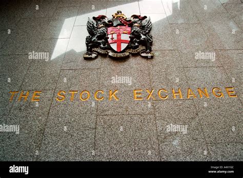 The Stock Exchange London Uk Stock Photo Alamy