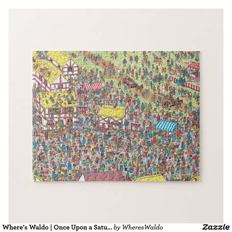 Where's Waldo | Once Upon a Saturday Morning Jigsaw Puzzle Where's ...