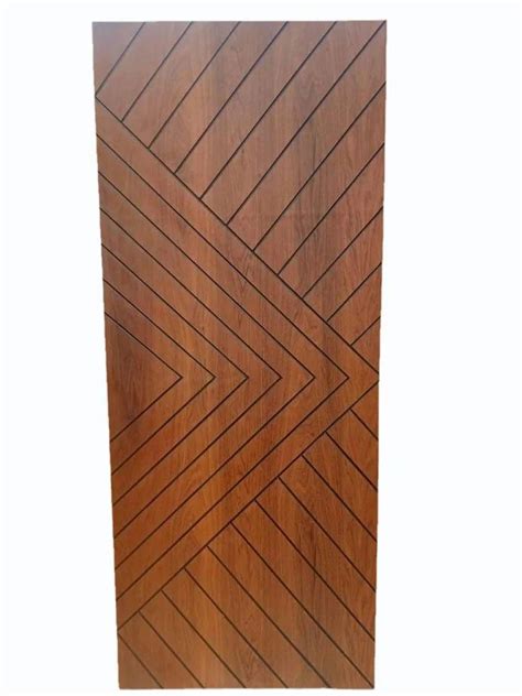 Interior Teak Veneer Flush Door For Home Height Inch At Rs Sq