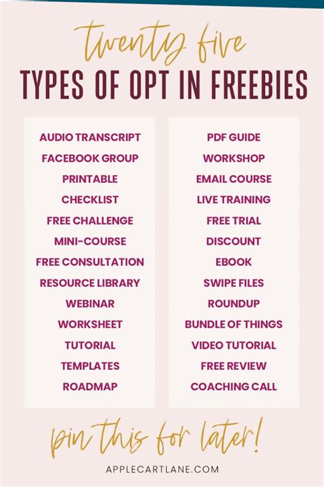 25 Creative Opt In Freebie Ideas Thatll Help You Create Your Own