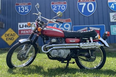 No Reserve 1970 Honda Cl175 Scrambler For Sale On Bat Auctions Sold