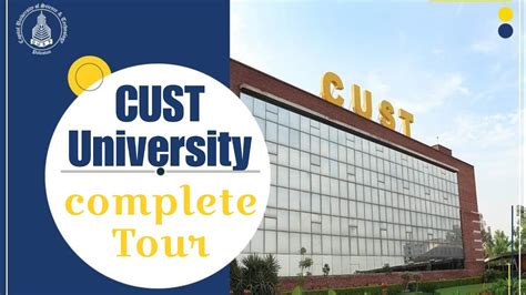 CUST University Islamabad Complete Campus Tour With Drone Shots YouTube