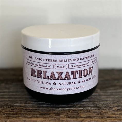 Relaxation Capsules – The Remedy Co.