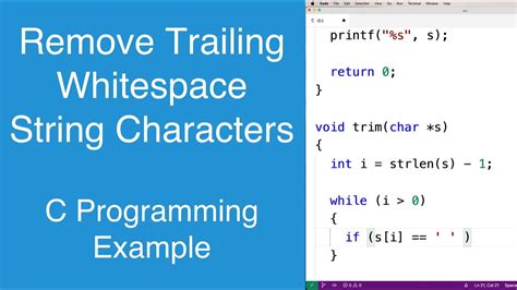 Remove Trailing Spaces In Python String Catalog Library