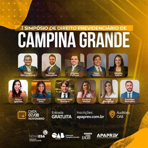 I Simpósio de Direito Previdenciário de Campina Grande em Campina