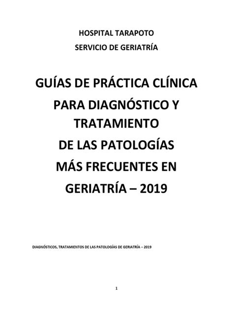 Guia De Practica Clinica Gpc Para Diagnostico Y Tratamiento De Las Patologias Mas Frecuentes