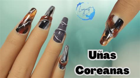 UÑAS COREANAS DISEÑO Y TÉCNICA EN TENDENCIA UÑAS COREANAS CON GEL