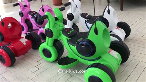 Детский электромотоцикл HL300 для детей от 2х лет - YouTube