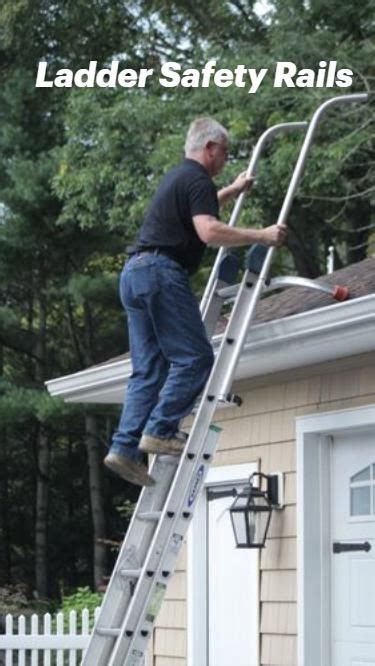 Ladder Safety Rails | Ladder stabilizer, Ladder, Best ladder