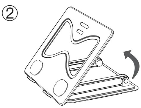 Huanuo Hnfls Adjustable Laptop Stand Instruction Manual