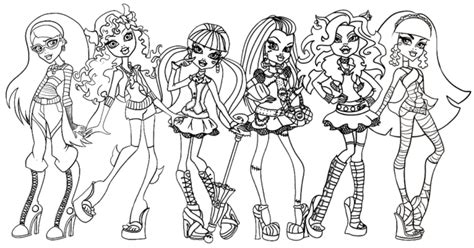 Riasy Zdobi Tesne Omalov Nky Monster High K Vytisknut Symetria