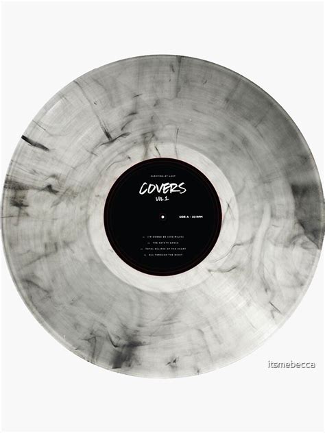 Sleeping At Last Covers Vol 1 Vinyl Record Sticker For Sale By