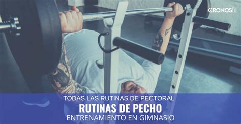 Rutinas De Pecho Para Gimnasio