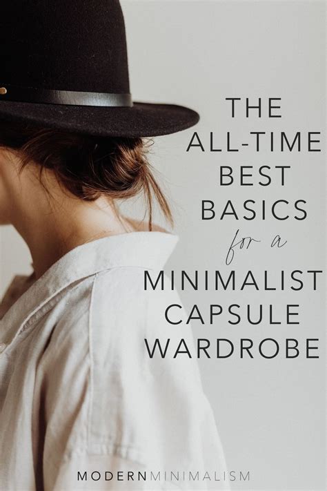 A Minimalist Wardrobe Checklist With The Best Basics And Classic