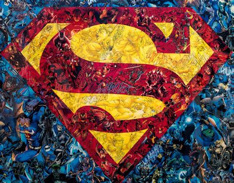 Superman Abstract Art