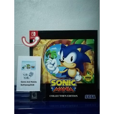 Nintendo Switch Sonic Mania Collector S Edition Shopee Thailand