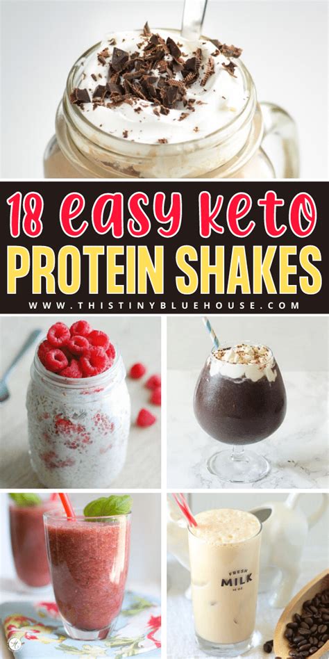 18 Delicious Keto Protein Shakes You Gotta Try - This Tiny Blue House