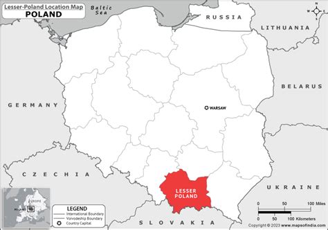 Where is Lesser Poland Located in Poland? | Lesser Poland Location Map ...