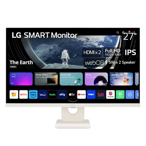 Buy LG 27SR50F 27 Inch Smart FHD IPS Monitor WebOS 23 HDR10 Airplay