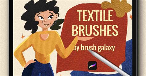 Textile Brush Pack Brush Galaxy