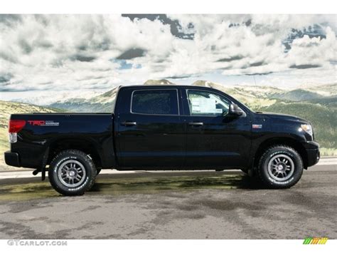 Black 2013 Toyota Tundra TRD Rock Warrior CrewMax 4x4 Exterior Photo