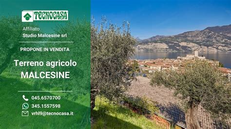 Terreno Agricolo Con Parcheggio Coperto Malcesine YouTube