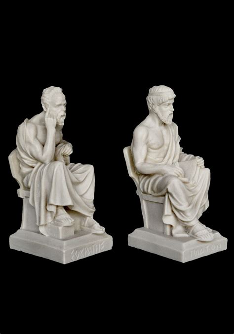 Socrates Teacher And Plato Student Fathers Of Western Etsy