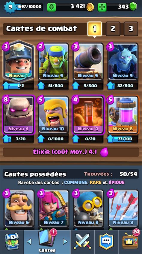 Deck golem: vos avis sur le forum Clash Royale - 20-06-2016 11:52:42 ...