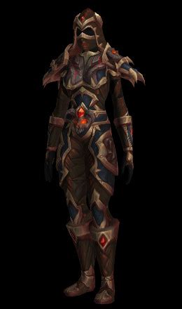 Cruel Combatant S Dragonhide Armor Horde Recolor Transmog Set 11