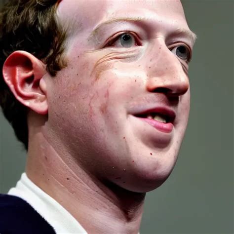 Mark Zuckerberg S Skin Peeling Off To Reveal Wires And Stable Diffusion