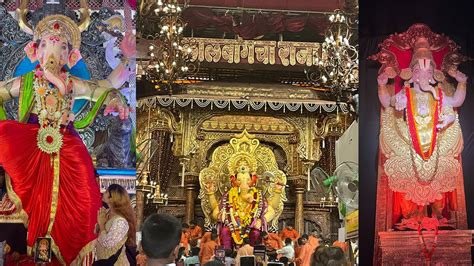 Mumbai Ganpati Darshan 2023 Lalbaug Ganpati Khetwadi Ganpati