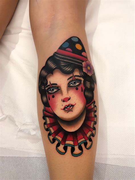 Details More Than 70 Traditional Sad Clown Tattoo Latest Incdgdbentre