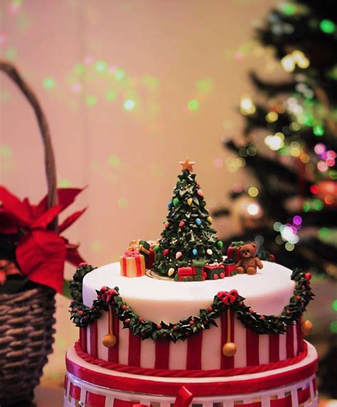 Stunning Christmas Cake Images In Full K Resolution