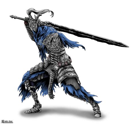 Artorias The Abysswalker Dark Souls And 1 More Drawn By Asmodiarl