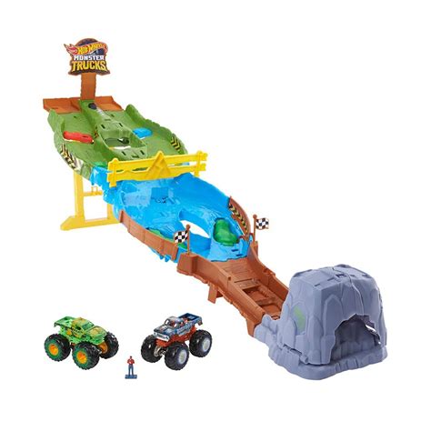 Hot Wheels Pista Torneo De Titanes Monster Trucks De Mattel