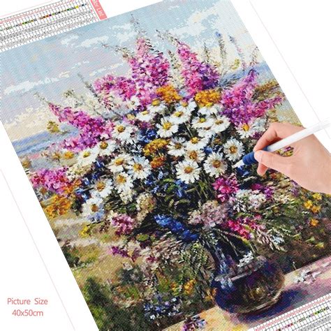 Diamond Painting Bouquet Fleurs Estivales Lartera