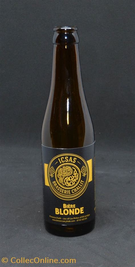 ICSAS Blonde FR 6 33cl Tableware Bar Food Bottles