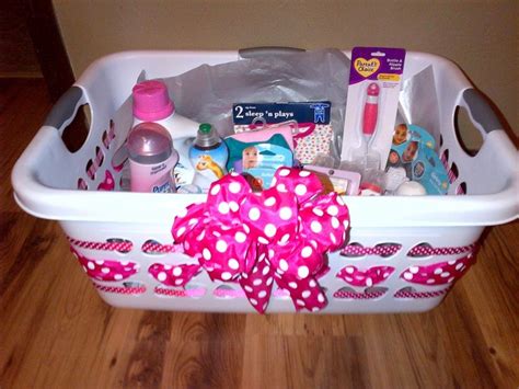 Laundry Basket Baby Gifts Gift Ideas Pinterest The Ribbon